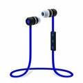 Swe-Tech 3C Bluetooth Wireless Sports Earbuds w/ In-line Microphone, Control Buttons, Blue FWT5002-123BL